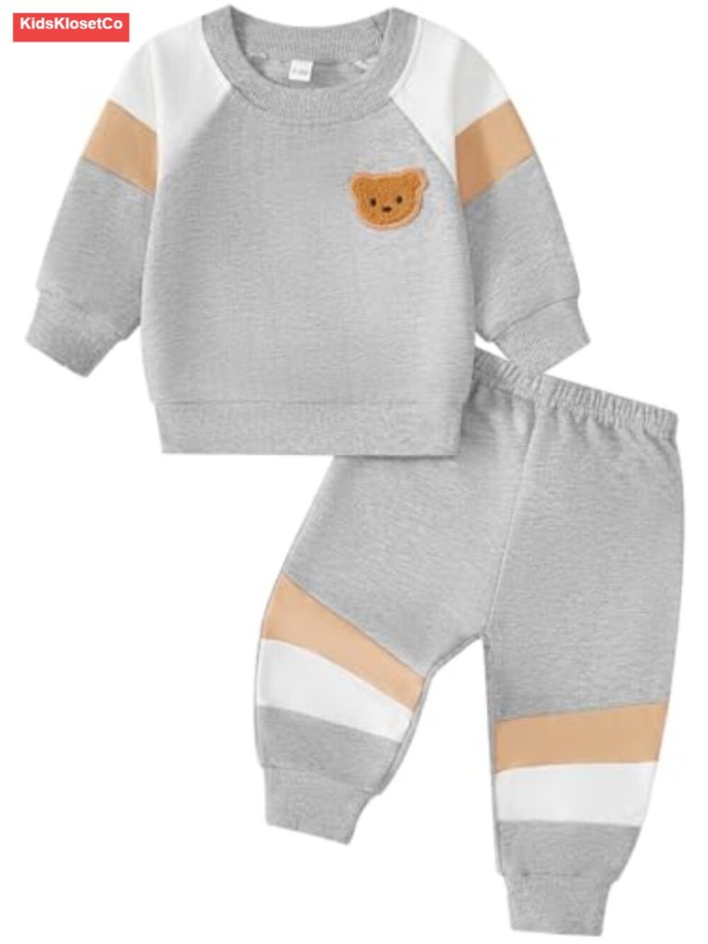 Toddler Boy Cotton Sweatshirt & Jogger Set